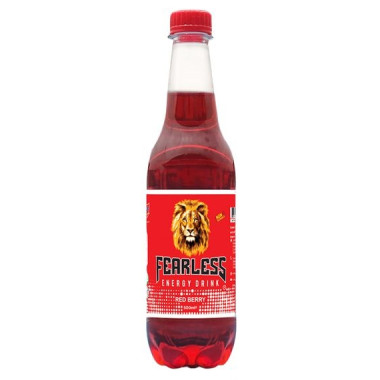 FEARLESS ENERGY DRINK RED BERRY 500ML