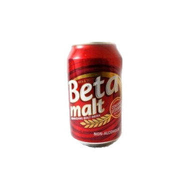 BETA MALT NON-ALCOHOLIC MALT DRINK CAN 33 CL